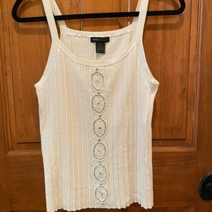 Grace Dane Lewis Sequin Sleeveless Sweater
